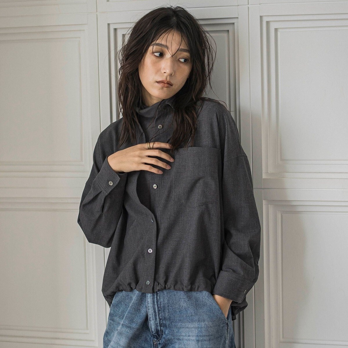 ヴィンテージライクテンセルデニムシャツ | クローブ(CLOVE) | マルイ