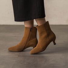 REMME　スエードショートブーツ