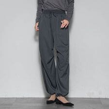 サイドラインパラシュートパンツ≪洗濯機で洗える≫