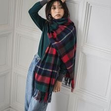 メイソングレイ(MAYSON GREY)の【TWEEDMILL】大判ストール