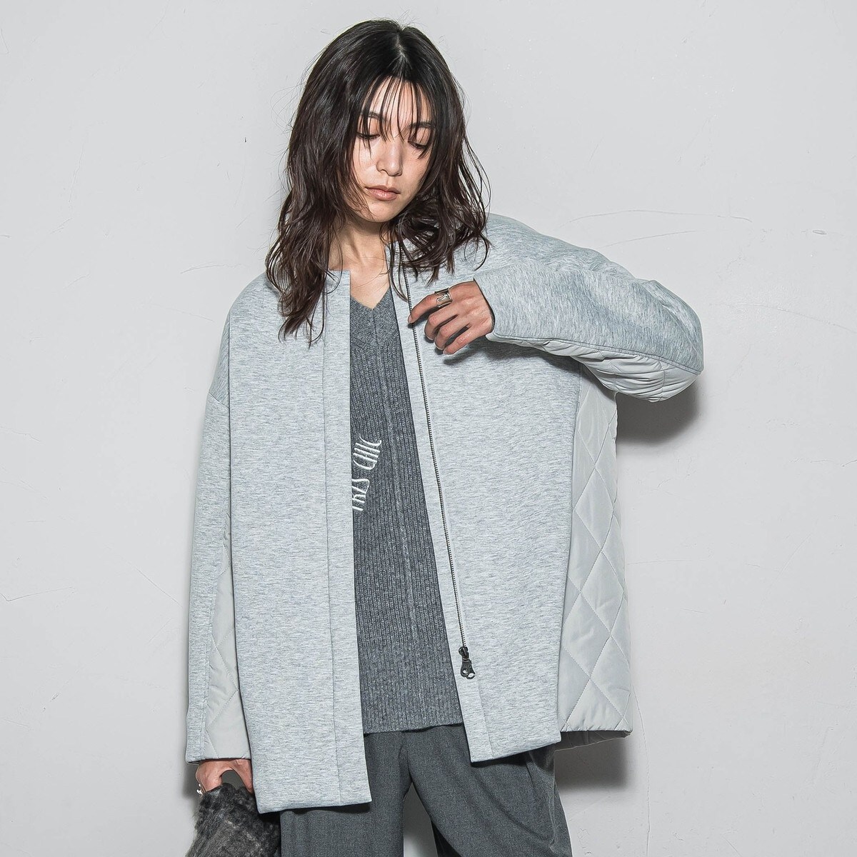 122A美品 ルイルエブティック　ダッフルコート　大きいサイズ フォックスファー 122A美品 ルイルエブティック ダッフルコート 大きいサイズ フォックス