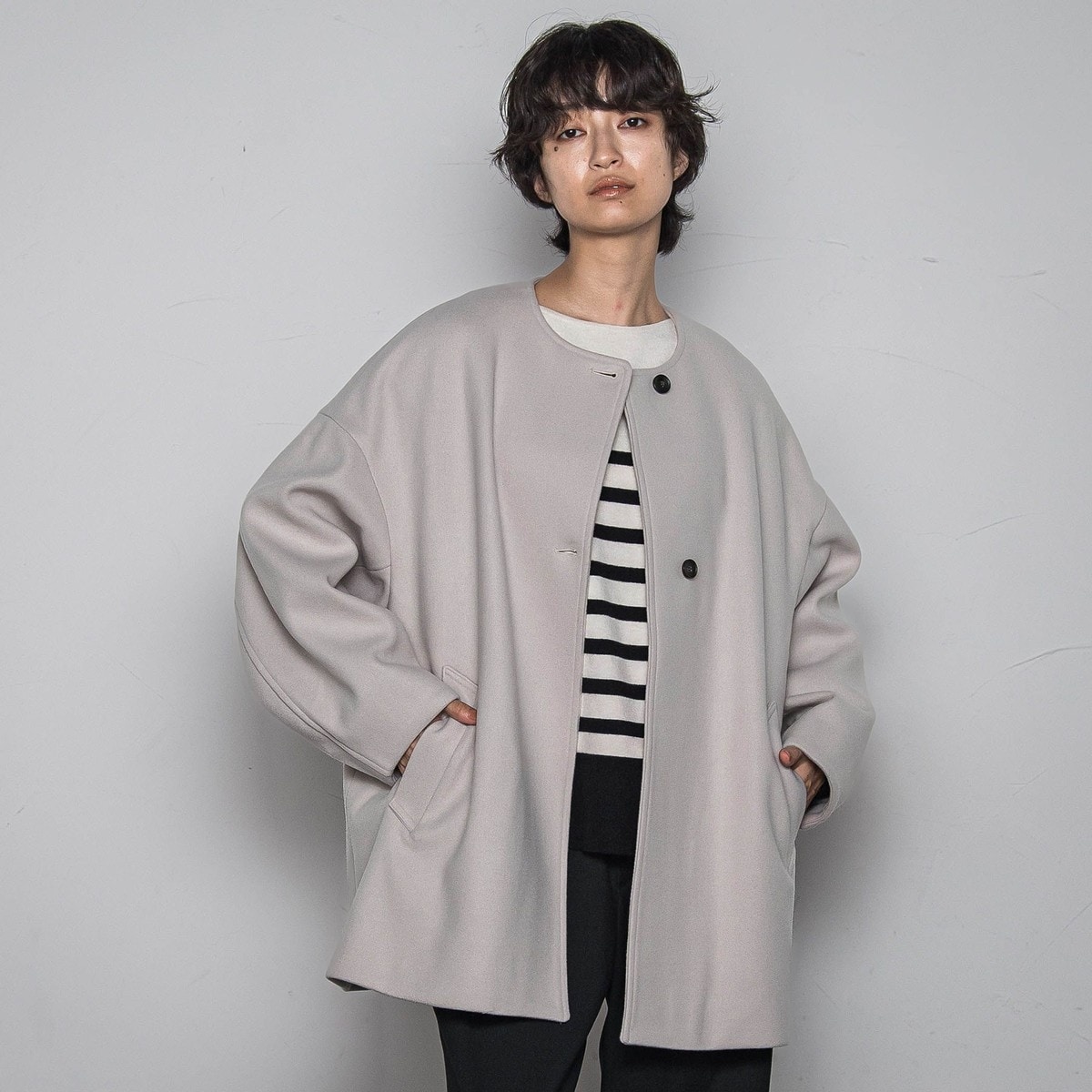 エアリーピュアダウンコクーンジャケット | メイソングレイ(MAYSON