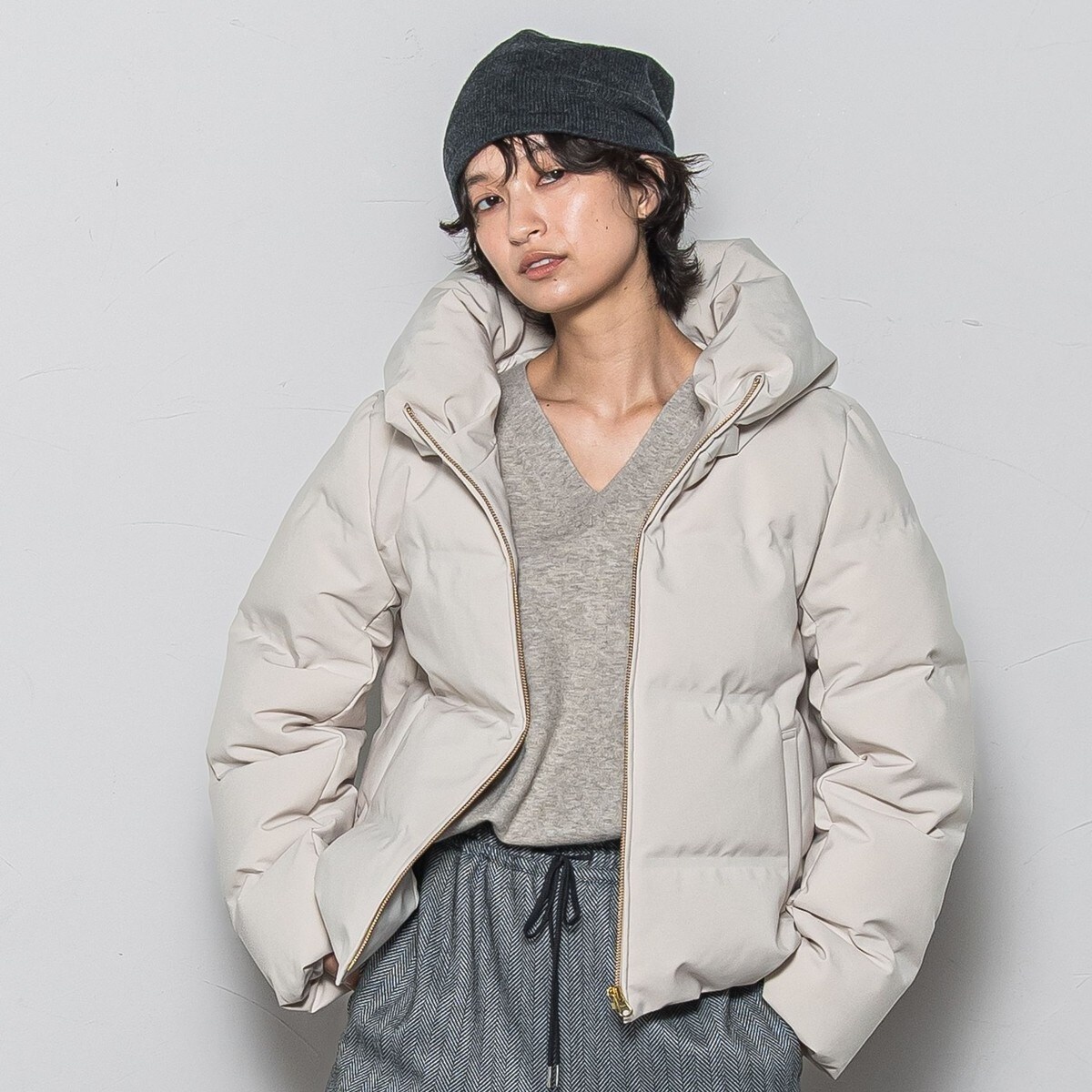 コンパクトシームレスダウンジャケット | メイソングレイ(MAYSON GREY