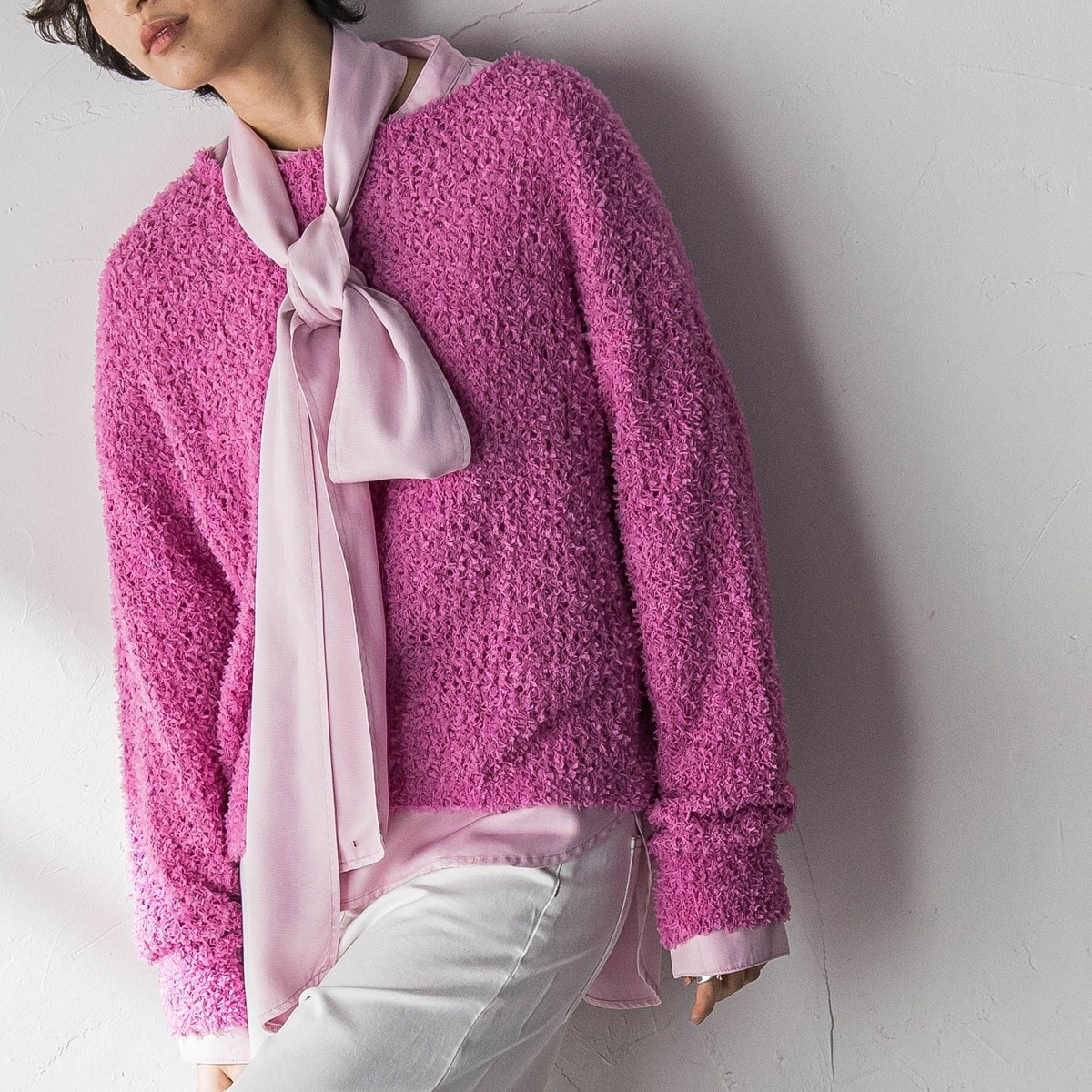 [�}���C]�t�@���V�[���[���{�[�g�l�b�N�j�b�g�v���I�[�o�[���􂢉\��/���C�\���O���C�iMAYSON GREY�j �s���N