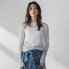 2WAYラメカフスインナー≪洗濯機で洗える≫