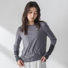 2WAYラメカフスインナー≪洗濯機で洗える≫