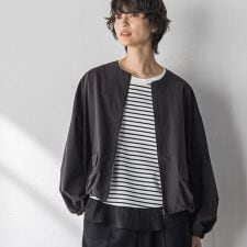 撥水バルーンブルゾン