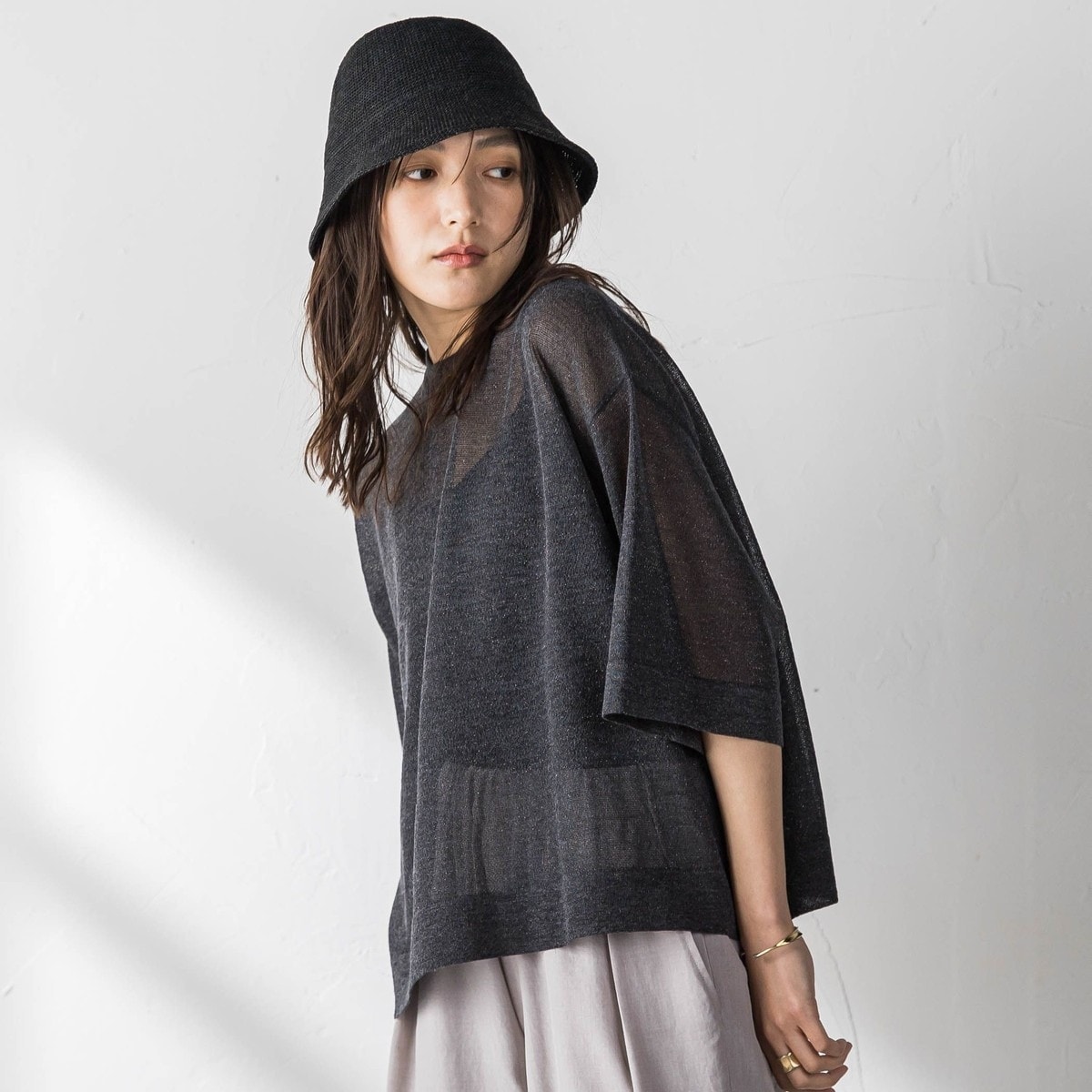[�}���C]�V�A�[�������уn�[�t�X���[�u�j�b�g�v���I�[�o�[/���C�\���O���C�iMAYSON GREY�j �`���R�[���O���[