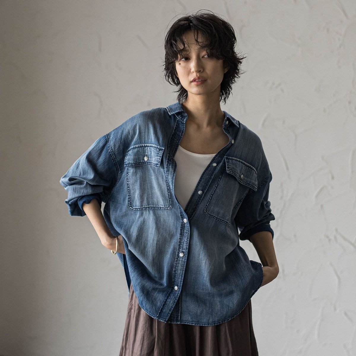 MAYSON GREY 綿100 刺繍ブラウス 白 レース コットン ゆったり メイソングレイ(MAYSON GREY) レディース ブラウス (綿100％) の一覧