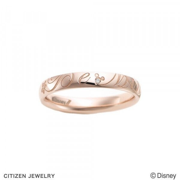 特別セーフ ｄｉｓｎｅｙ ｓｍａｃｋ ファインスティール ダイヤモンド ペアリング レディース ブルーム レディースジュエリー アクセサリー Imizu Weblike Jp