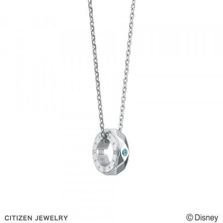 ｄｉｓｎｅｙ シンデレラ シルバー ブルートパーズ ペア ネックレス ブルーム Bloom Bspp ファッション通販 マルイウェブチャネル