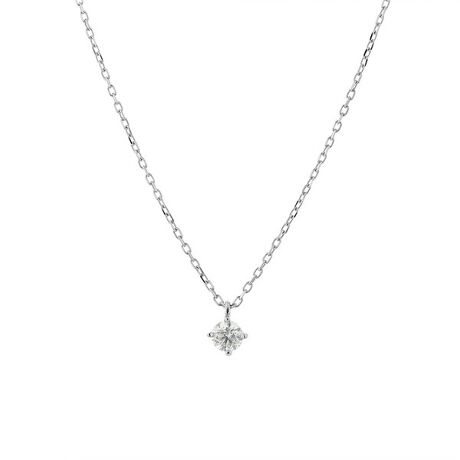 プラチナ ダイヤモンド ネックレス（0.1ct） | ブルーム(BLOOM 