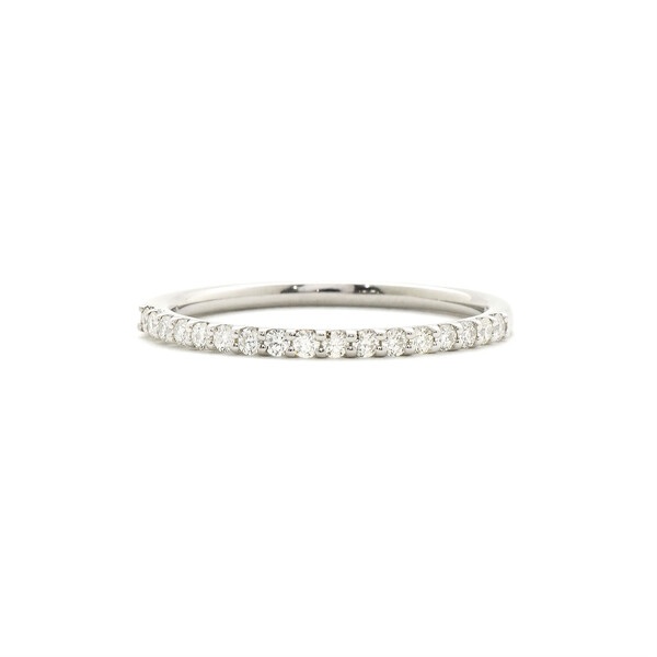 プラチナ ダイヤモンド ハーフエタニティ リング（指輪） | ブルーム