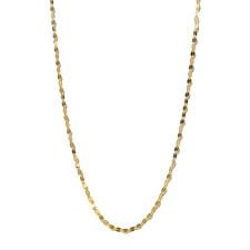 【ドラマ着用】K10 イエローゴールド ロング デザインネックレス（80cm）