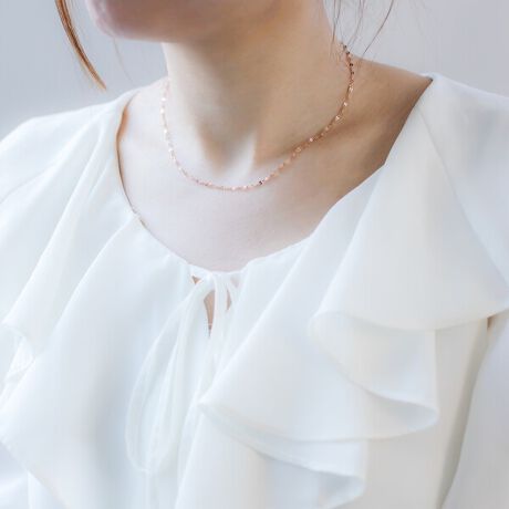 ブルーム　ファインスティール デザインネックレス（サージカルステンレス 316L）