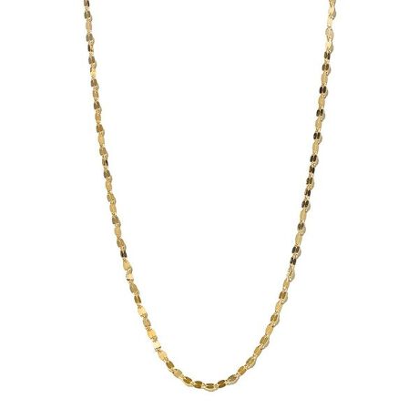 廃番】【ドラマ着用】K10 イエローゴールド ロングネックレス 