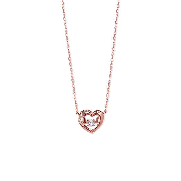 K10 ピンクゴールド ダイヤモンド ハート ネックレス | ブルーム(BLOOM) | BAPLB23439 | ファッション通販  マルイウェブチャネル