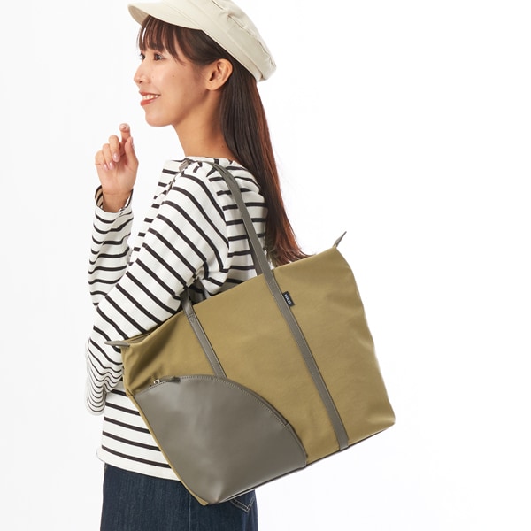 コットンライクナイロントート Mサイズ | イザック(Y'saccs) | マルイ