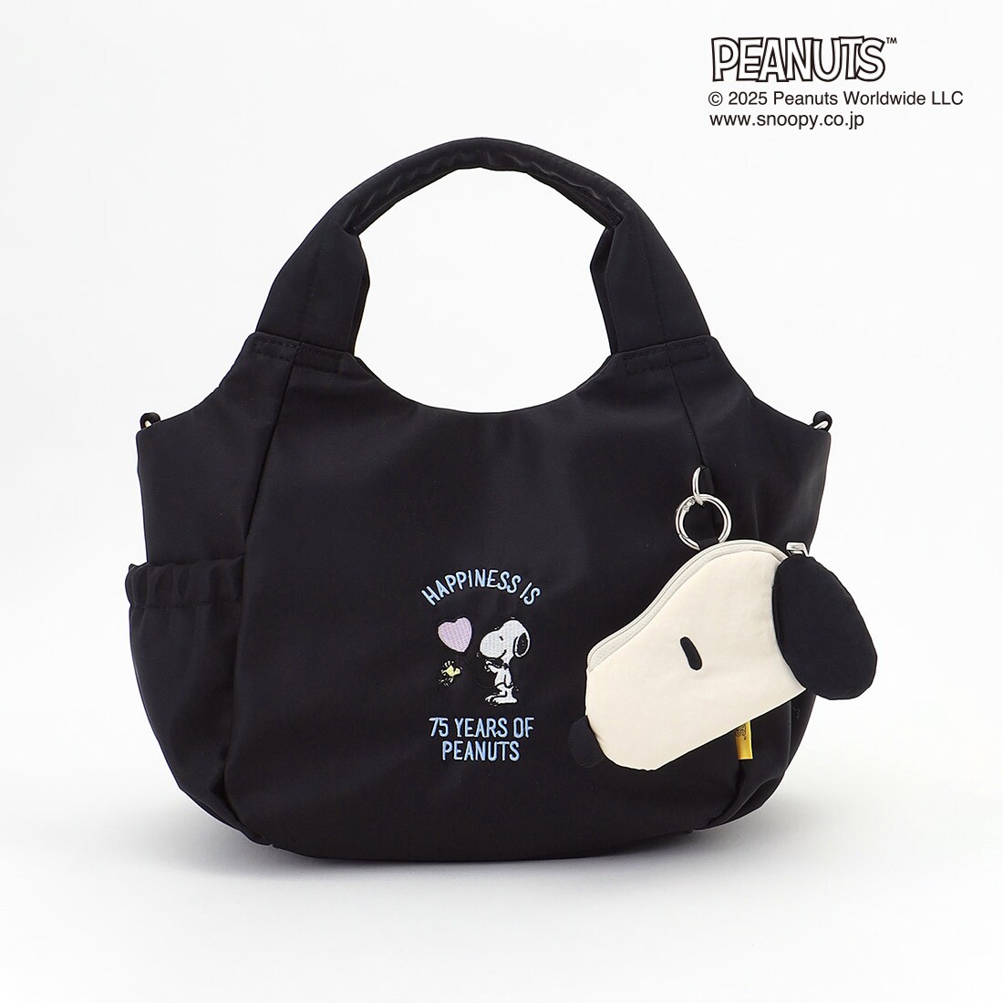 PEANUTS Y'SACCS イザック SNOOPYスヌーピー トートバッグ SNOOPYデザイン ギャザー2wayミニトート | イザック(Y'saccs) | マルイ
