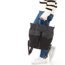 ドローストリング コンビカラーリュックサック