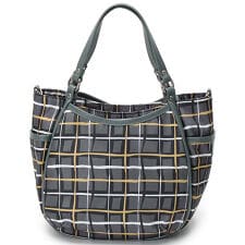 イザック(Y'saccs)のドローイングチェック2WAYミニトート