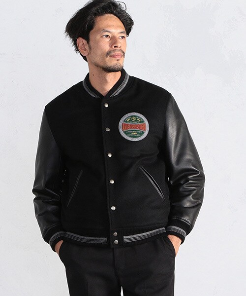 復刻＞レザースタジャン【1986年モデル】 | メンズビギ(MEN'S BIGI