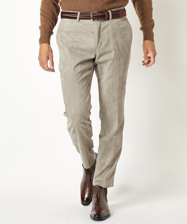 迷彩プリントスリムテーパードパンツ | メンズビギ(MEN'S BIGI