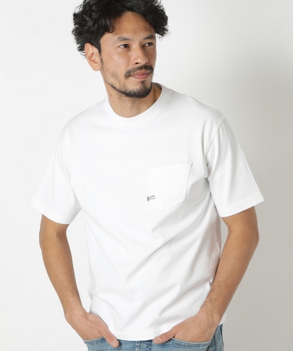 DENHAM/デンハム＞別注 ポケットTシャツ made in japan | メンズビギ