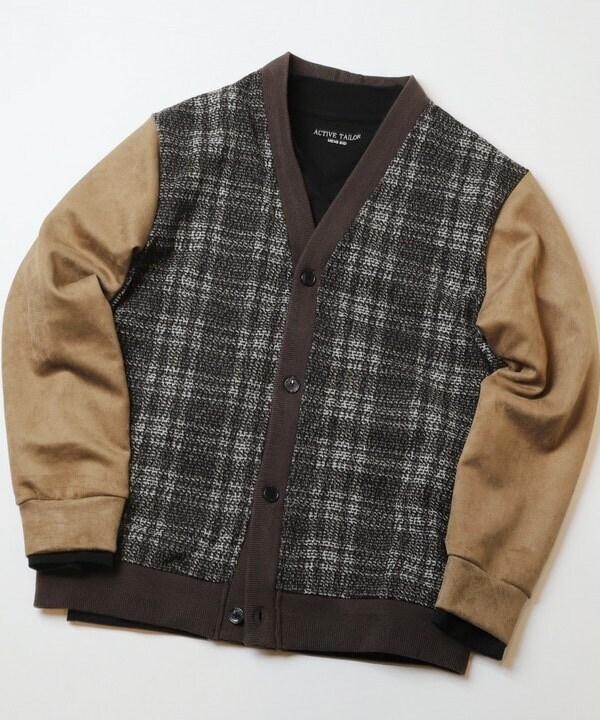 メンズビギ/杢ジャガードニットプリントカーディガン 杢ジャガードニットプリントカーディガン | メンズビギ(MEN'S BIGI