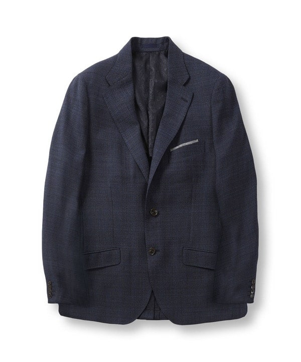 極美品✨ ロロピアーナ シップス シルク ウール リネン テーラードジャケット 極美品✨ トゥモローランド ロロピアーナ テーラードジャケット シルク