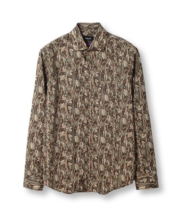 ストライプ プリント プリントシャツ | 417 エディフィス(417 EDIFICE