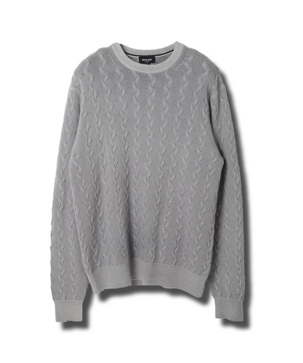 ウール ナイロン ループヤーン クルーネック | モンキータイム(monkey