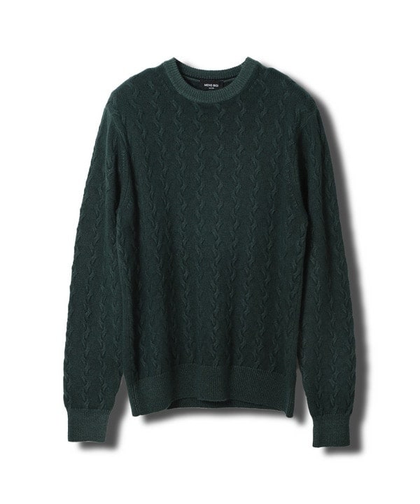 ウール ナイロン ループヤーン クルーネック | モンキータイム(monkey