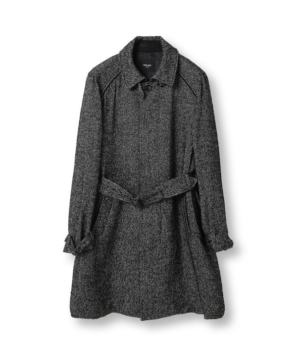 HYBRID TWEED】ステンカラーコート | アダムエロペ(ADAM ET ROPE