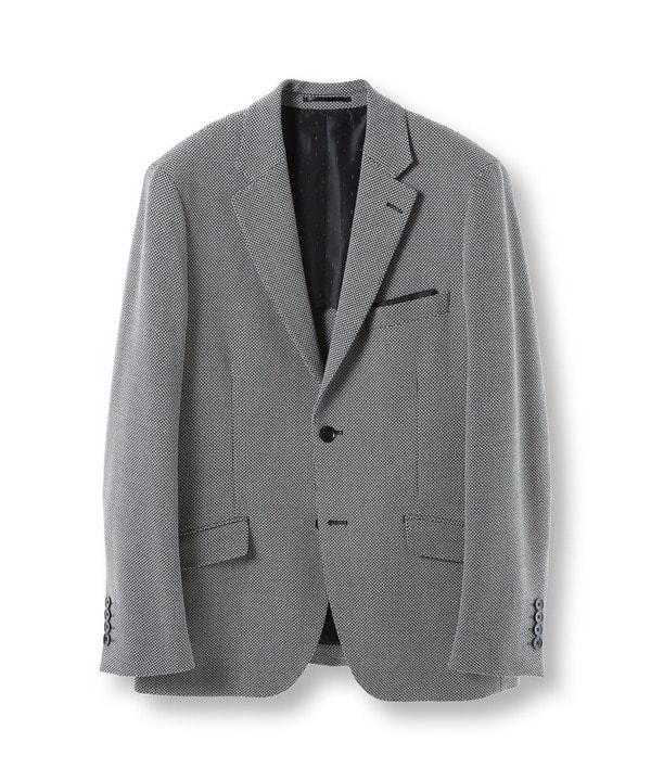 二重織ヘリンボーン テーラードジャケット＜2WAYストレッチ