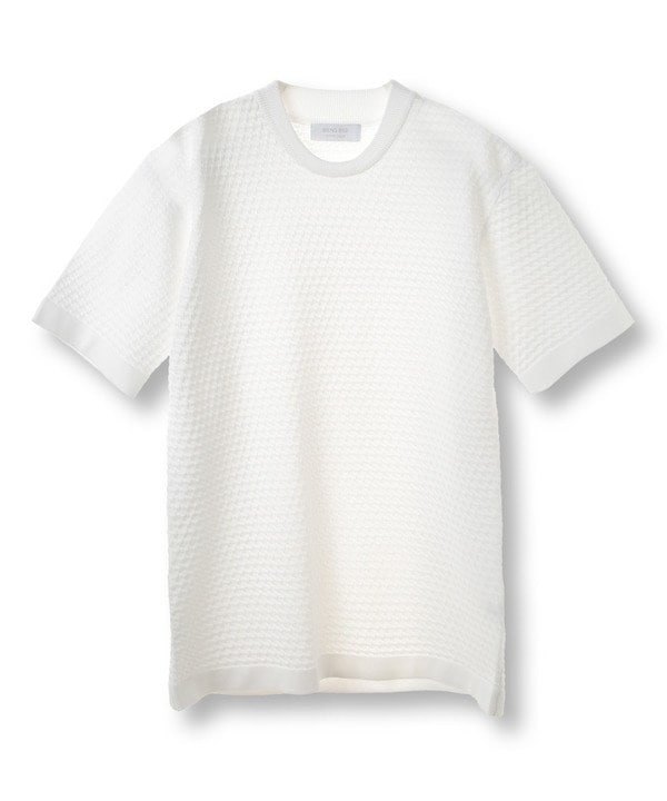 ブリスターニットジャカードカットソー MEN'S BIGI｜ブリスターニットジャカードカットソー | Rakuten