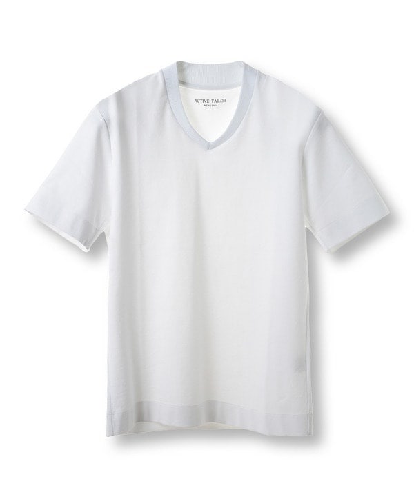 ブリスターニットジャカードカットソー | メンズビギ(MEN'S BIGI