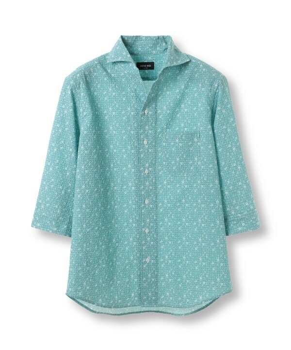 吸汗速乾】【UVカット】【保温】TSラフチェックシャツ | フォックス