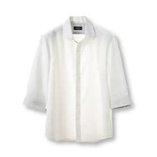 オクシィジュエルストレッチ七分袖シャツ〈ストレッチ〉