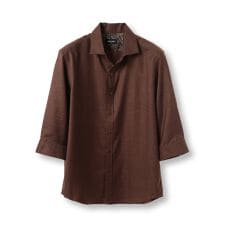 オクシィジュエルストレッチ七分袖シャツ〈ストレッチ〉