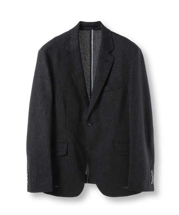MEN'SBIGI メンズビギ テーラードジャケット チェック柄 ネイビー 総裏 メンズファッション通販 MEN'S BIGI ONLINE STORE (メンズビギ