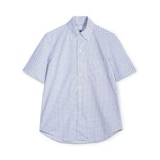 【ACTIVE TAILOR】 コットンドレスハーフスリーブシャツ