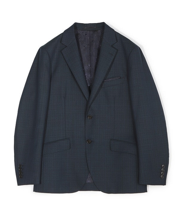 Men's Bigi メンズビギ テーラードジャケット 総裏 ペイズリー L ACTIVE TAILOR】ミックスヤーンテーラードジャケット｜メンズ