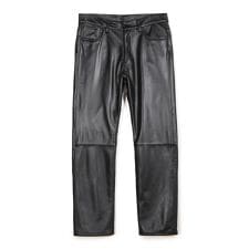 ラムレザー５ポケットパンツ