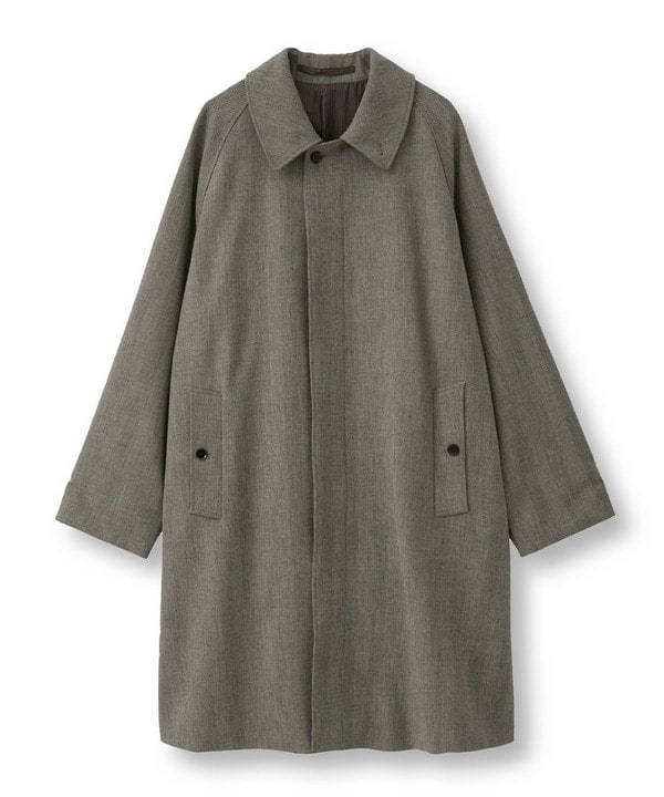 スーパー140ウールビーバーヘリンボーンコート | メンズビギ(MEN'S