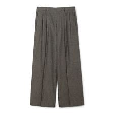 【50th Anniv . 菊池武夫】WOOL HOUNDSTOOTH PANTS