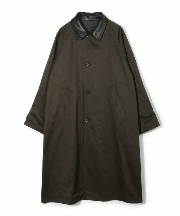 ATON/エイトン】 WASHED CASHMERE BALMACAAN COAT | エディフィス