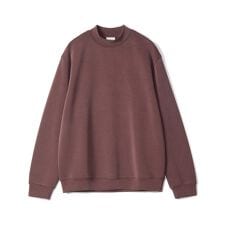 スエードタッチ ダンボールモックネックトップス