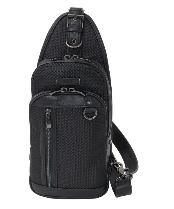 モノグラム レザーモノグラムリポーターバッグ | ラコステ(LACOSTE