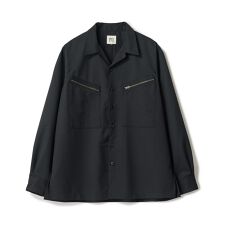 SMART MERINO オープンカラーワークシャツ